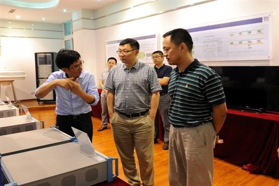 工业和信息化部无线电管理局副局长谢存一行到我公司视察调研工作